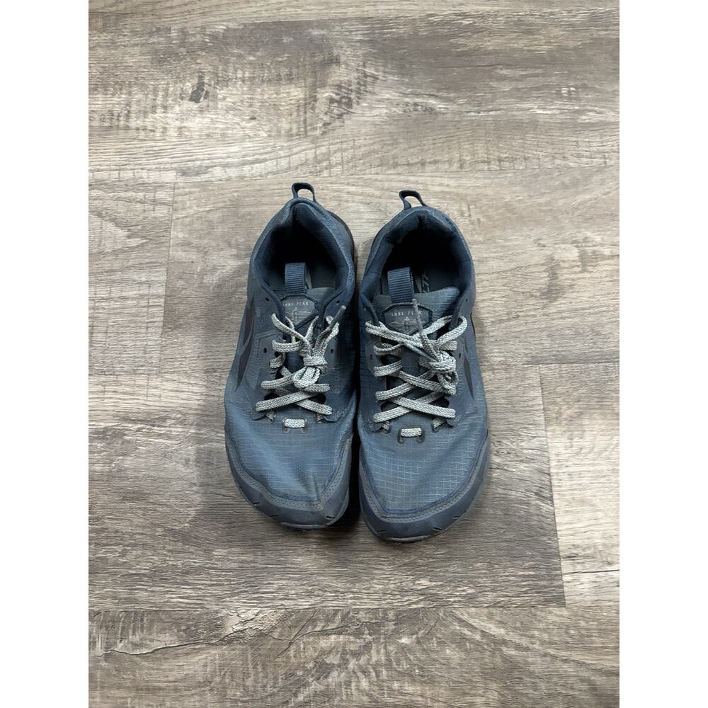 Altra Lone Peak 6 women’s Size 9 Blue Gray Topo Map Trail Running Shoes Sneaker - Picture 4 of 6